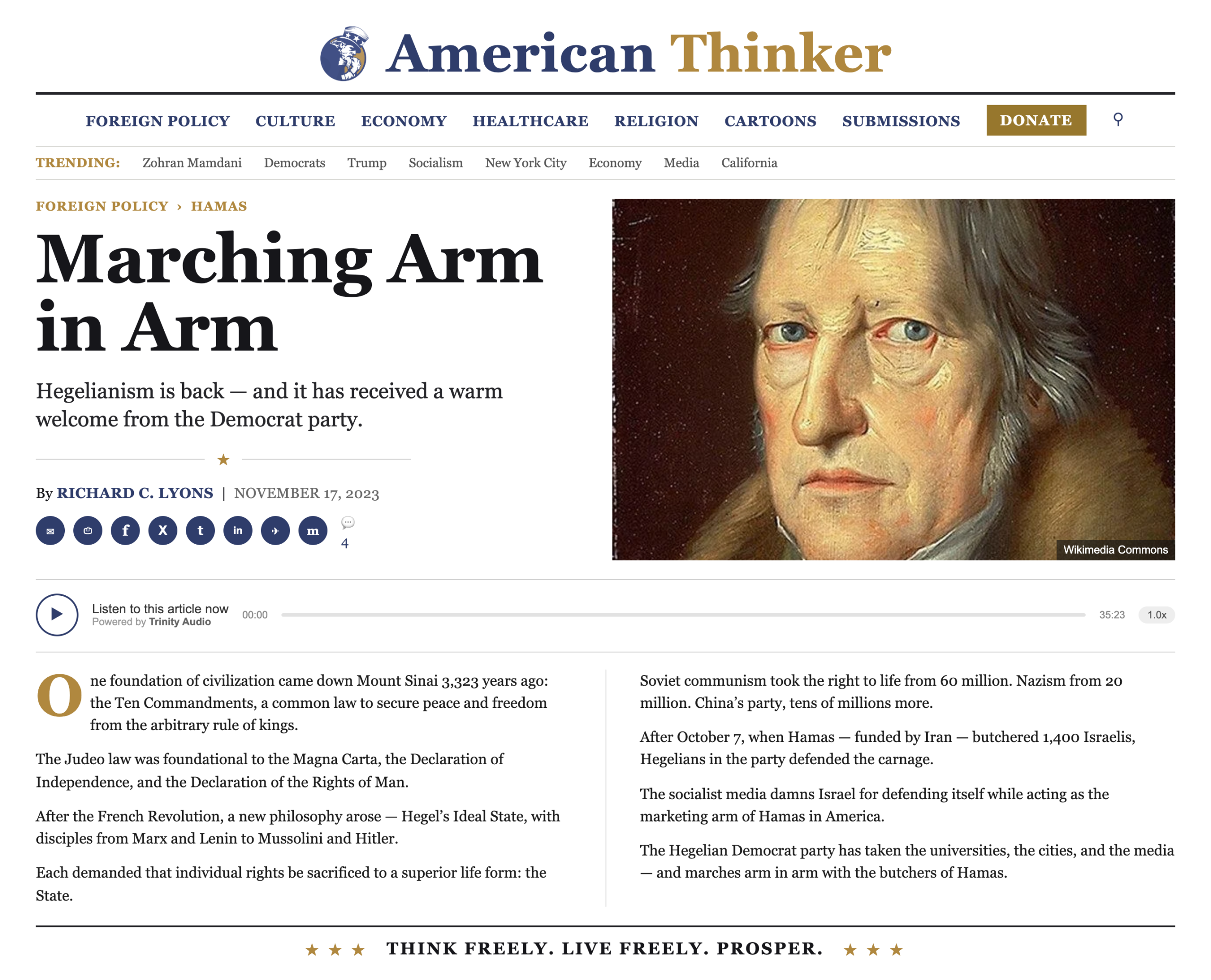 Marching Arm in Arm