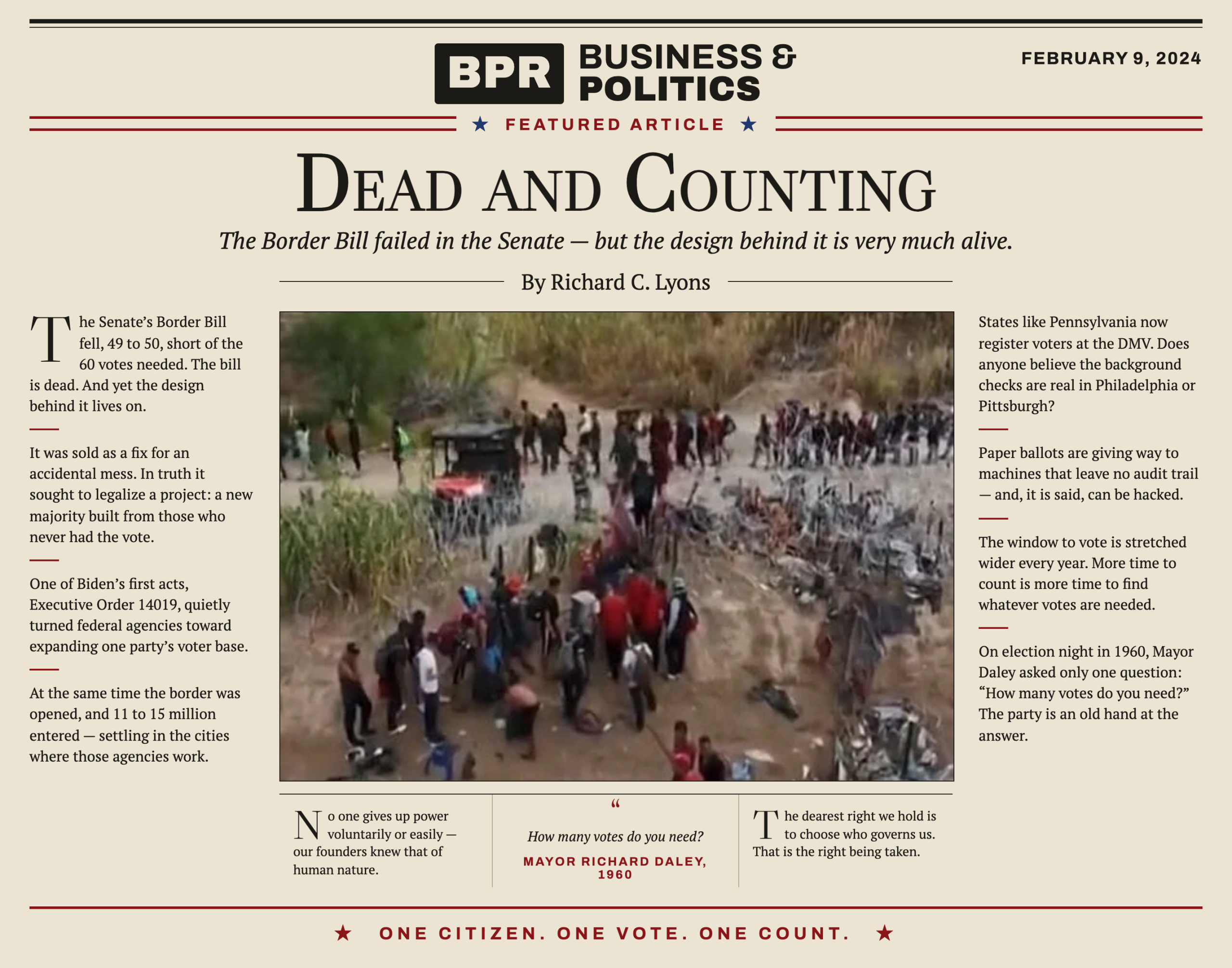 Dead and counting