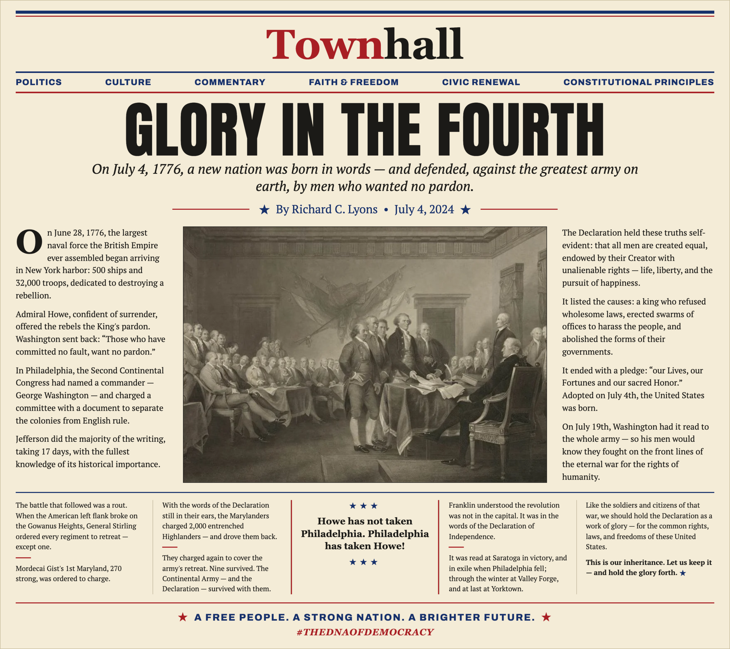 Glory in the Fourth