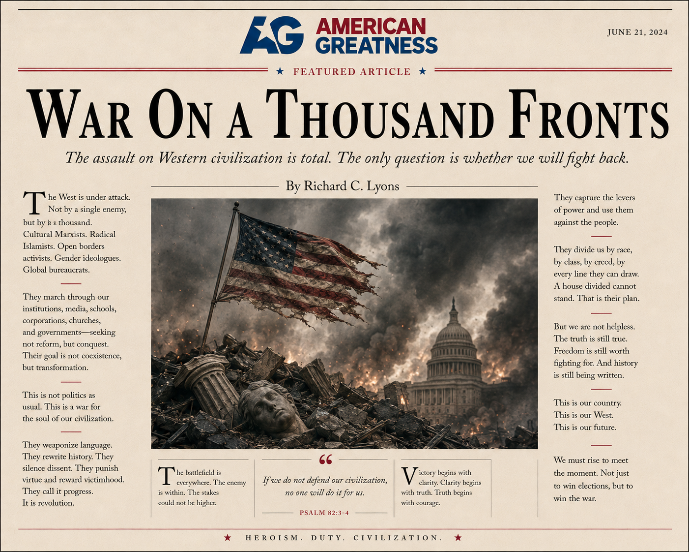 War on a Thousand Fronts